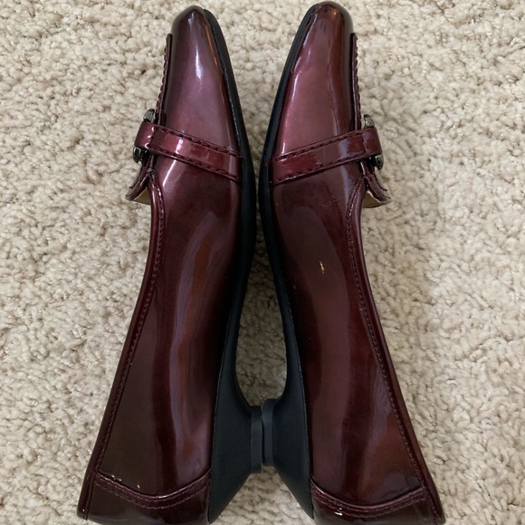 “ANNE KLEIN” 💕 IFlex, Dark maroon mule/loafer - Picture 7 of 8